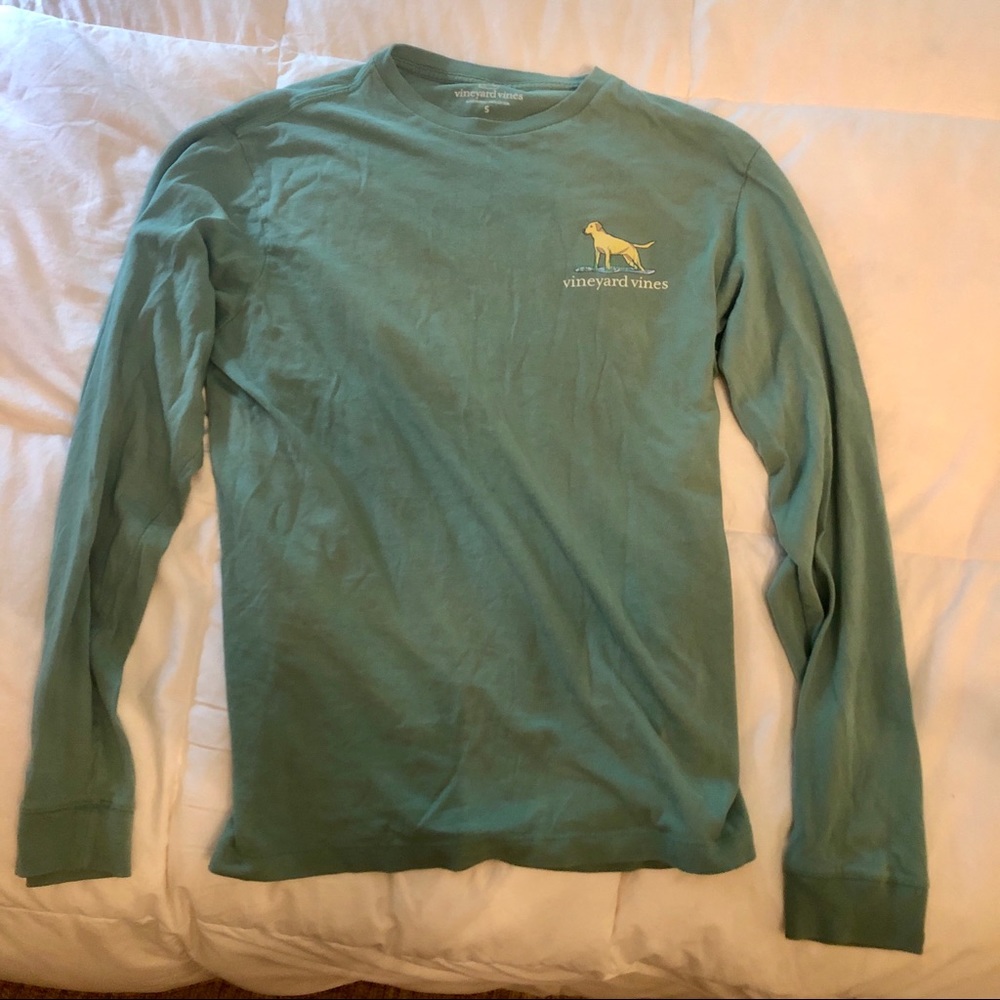 Green Vineyard Vines Long Sleeve